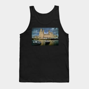 CAERNARFON CASTLE IN WINTER Tank Top